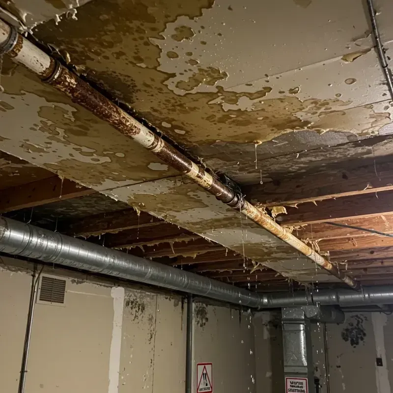 Ceiling Water Damage Repair in Philo, IL