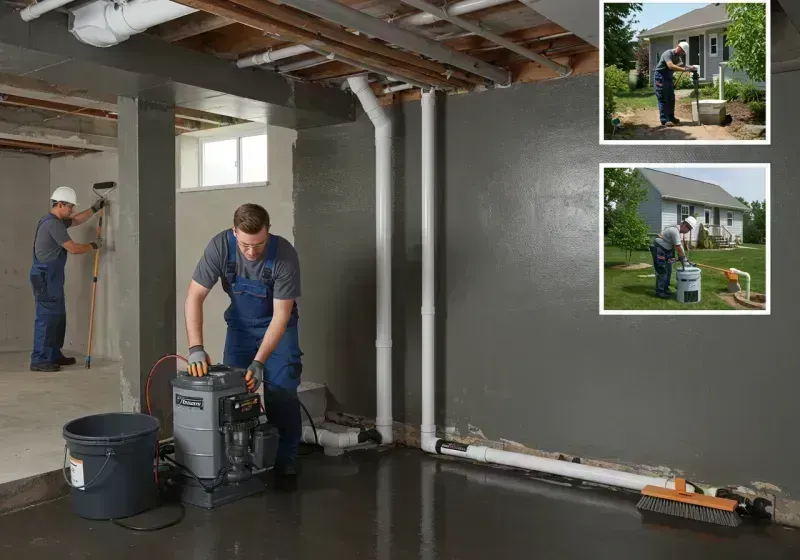 Basement Waterproofing and Flood Prevention process in Philo, IL